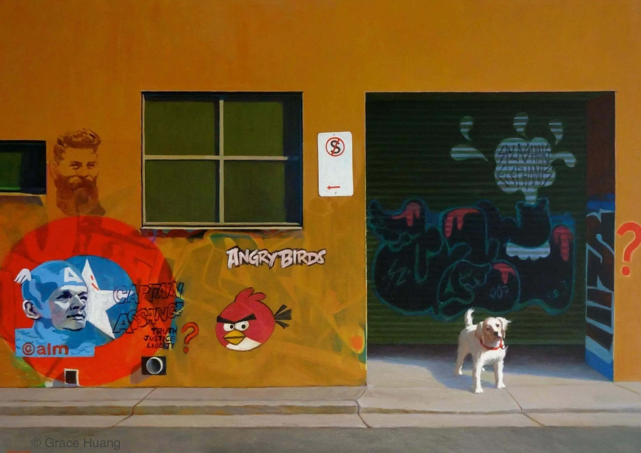 GRACE_HUANG’S_ARTWORK_ ANGRY_BIRDS_SELECTED_IN_FINALISTS_IN_HAWKESBURY_ART_PRIZE_2012